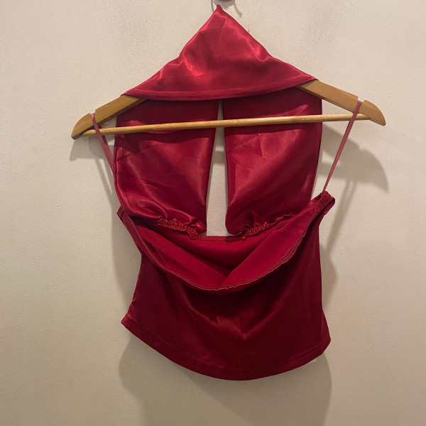 Blusa estraple roja - Ab14