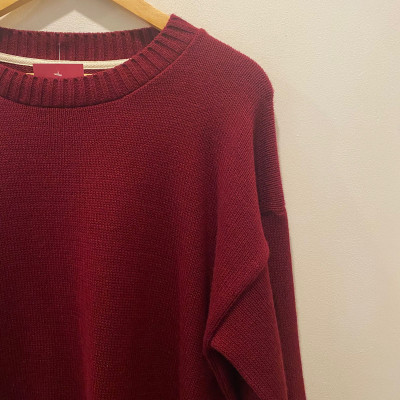 Mbch3 Chompa oversize guinda standard