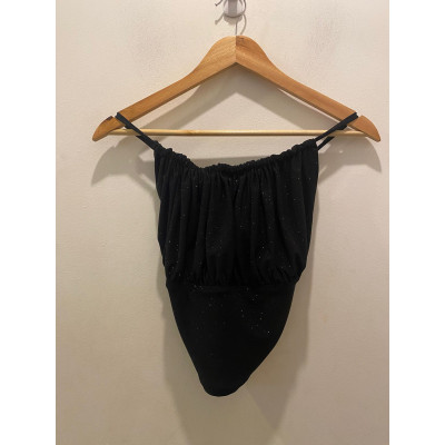 Top tipo corset con brillos - Am12  Talla S/M