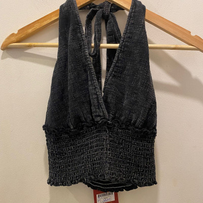 Top negro Andrea  m12 - talla standard