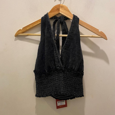 Top negro Andrea  m12 - talla standard